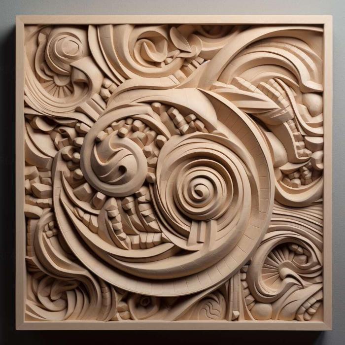 نموذج ثلاثي الأبعاد لآلة CNC 3D Art 